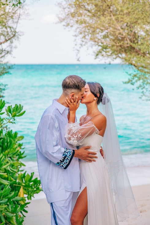 Wedding Ceremony at Soneva Fushi
