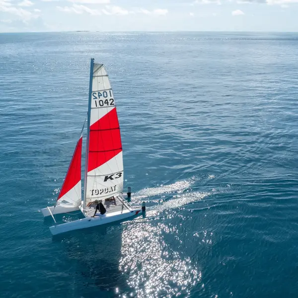 Catamaran Sailing at Alila Kothaifaru Maldives