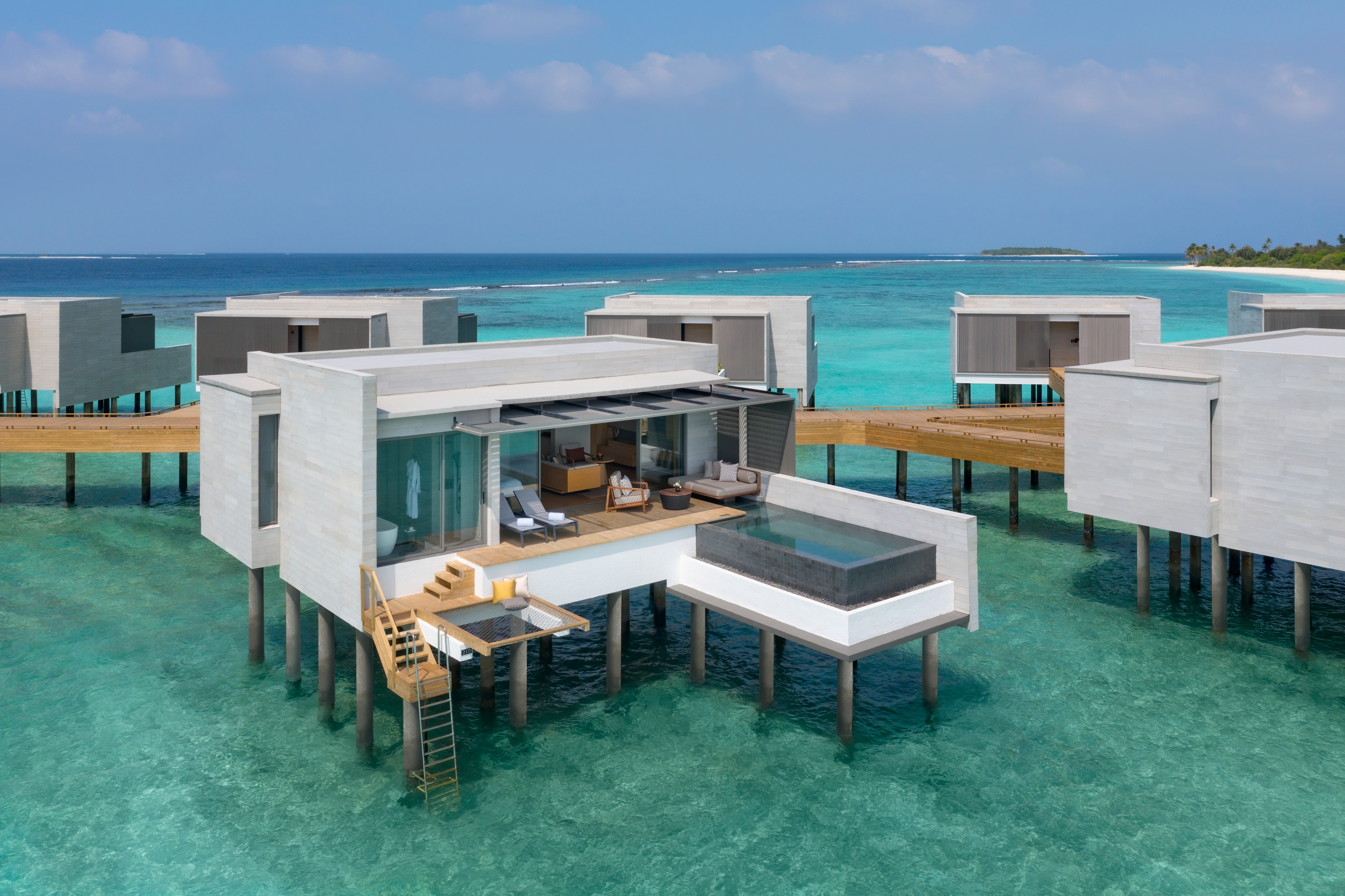 Alila-Kothaifaru-Maldives-Ocean-Overwater-Pool-Villa-Aerial-Exterior