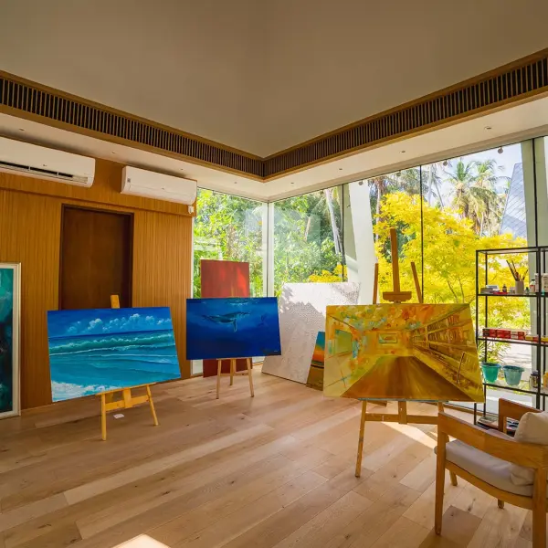 Art Studio at Kuda Villingili Resort Maldives