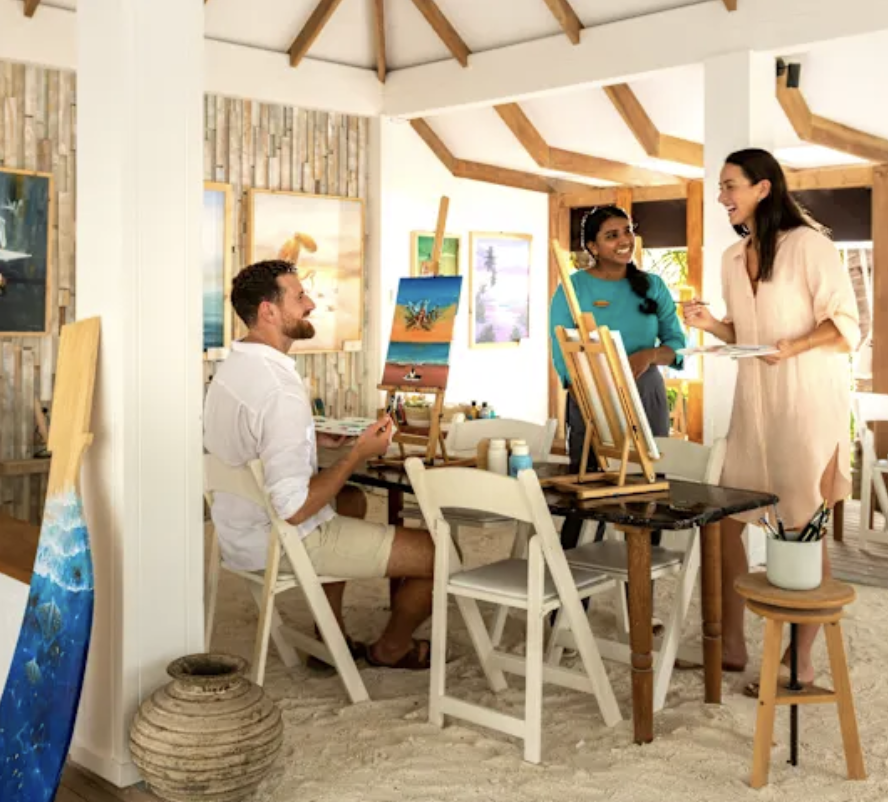 Art Studio at Hilton Maldives Amingiri