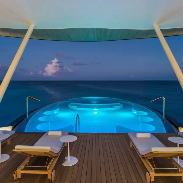 Blue Hole Hydrotherapy Pool at St. Regis Maldives