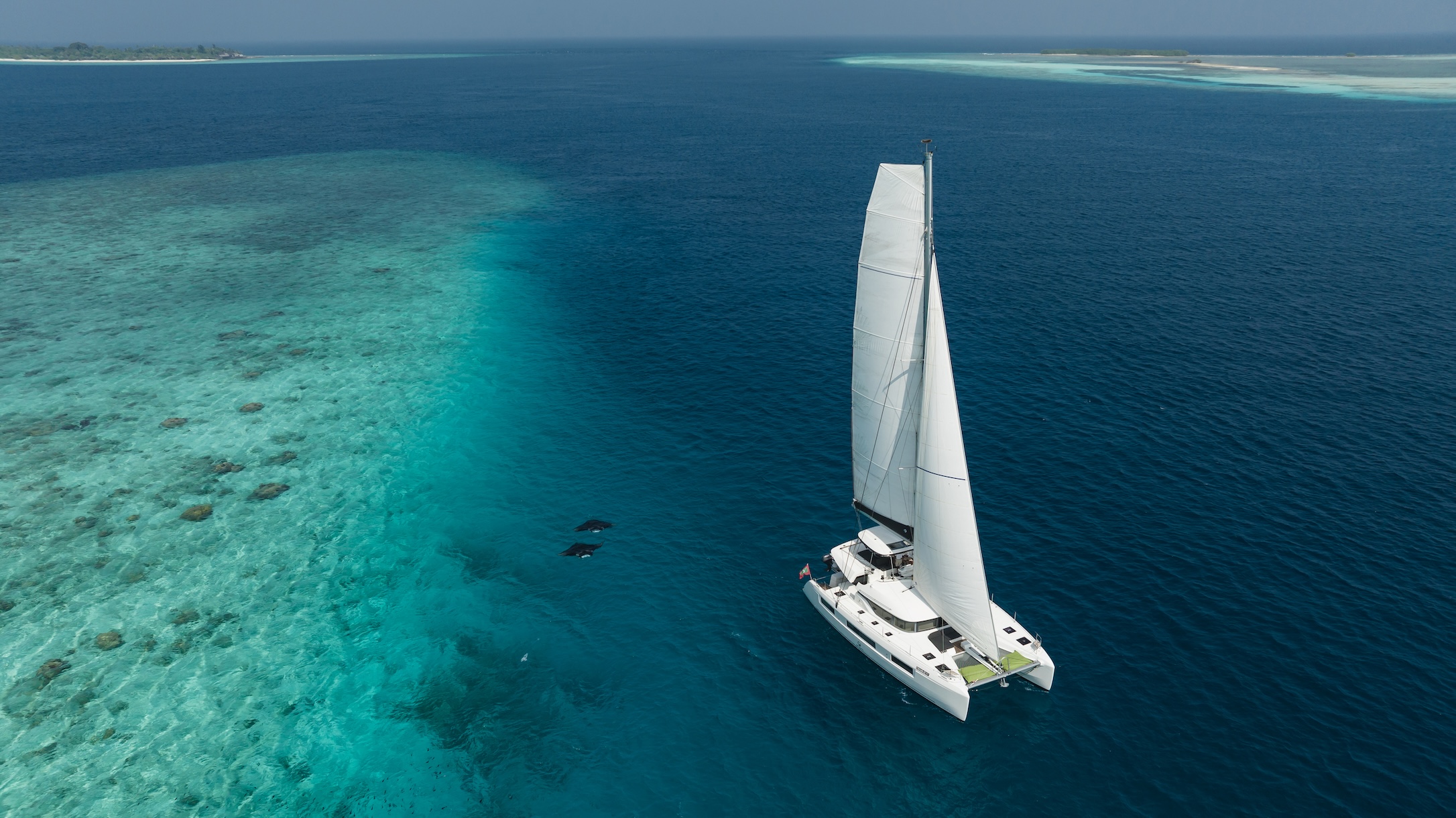 Catamaran Yacht at Six Senses Kanuhura