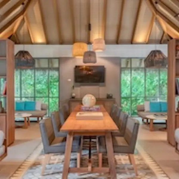 Coconut Club Library at Vakkaru Maldives