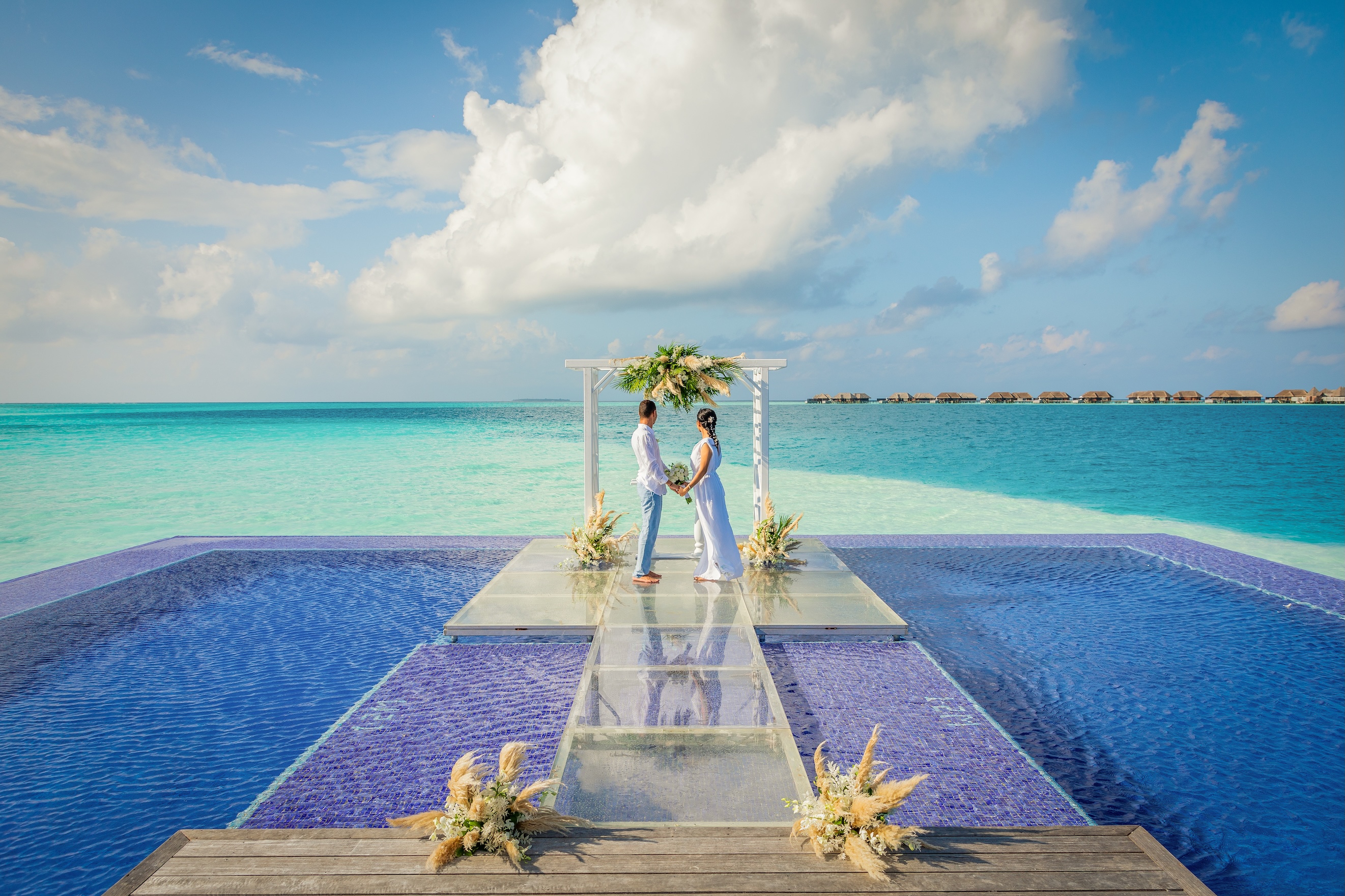 Wedding Ceremony in Quiet Zone at Conrad Maldives