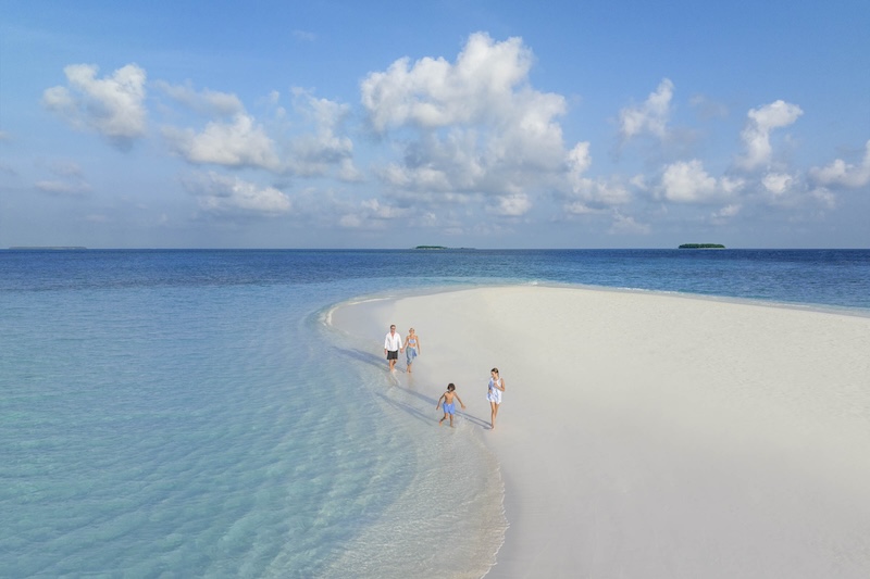 Sandbank at St. Regis Maldives