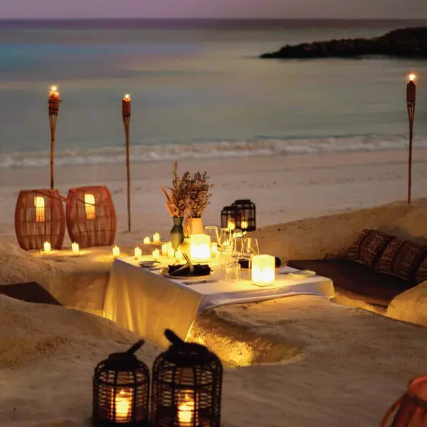 Sensational by Design Setup Dining at Hilton Maldives Amingiri