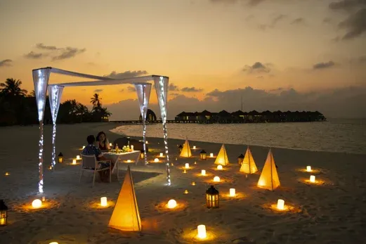Destination Dining - Sunset Cabana at Moodhu Beach - Outrigger Maldives