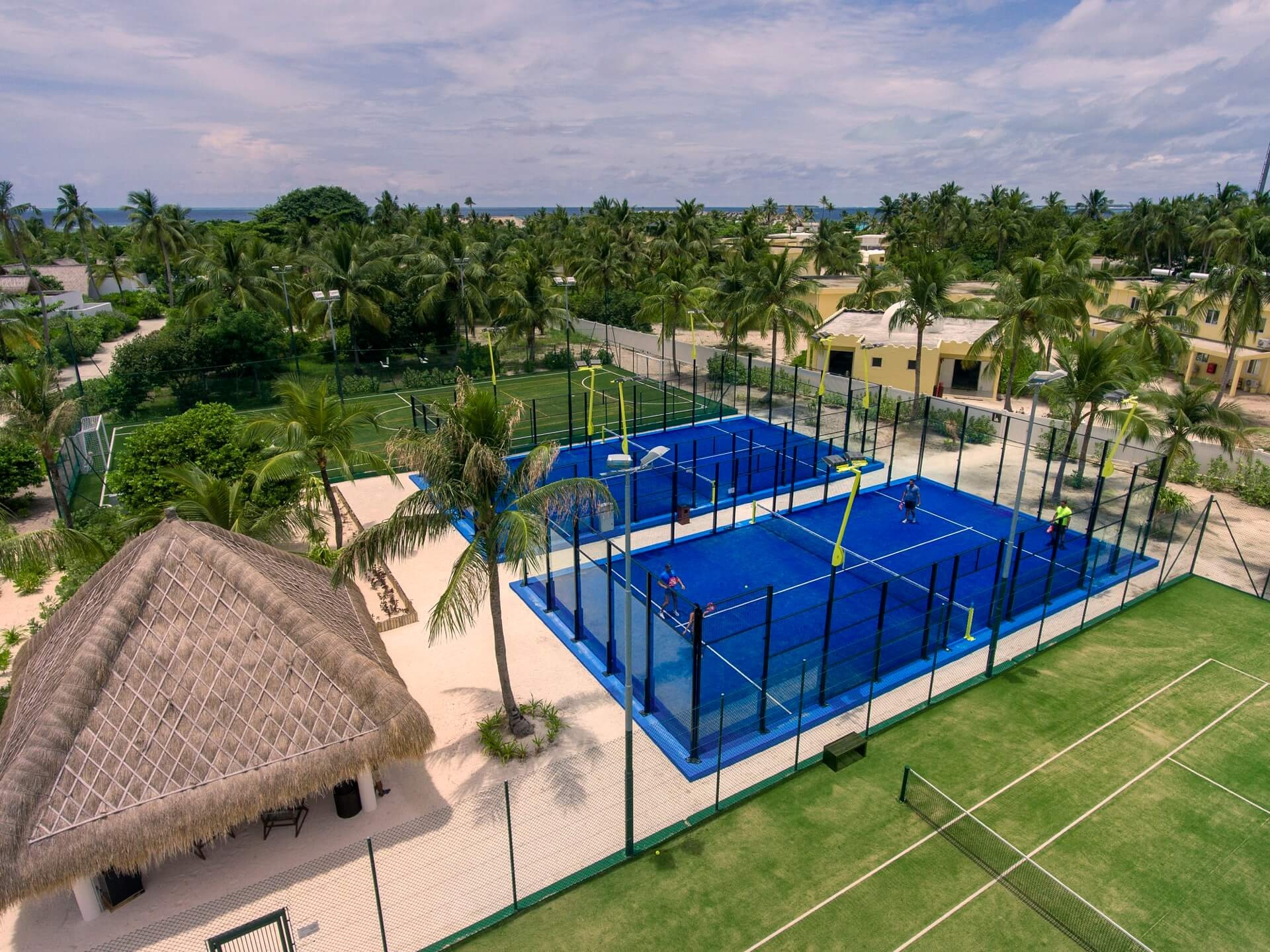 Tennis Court at Emerald Maldives