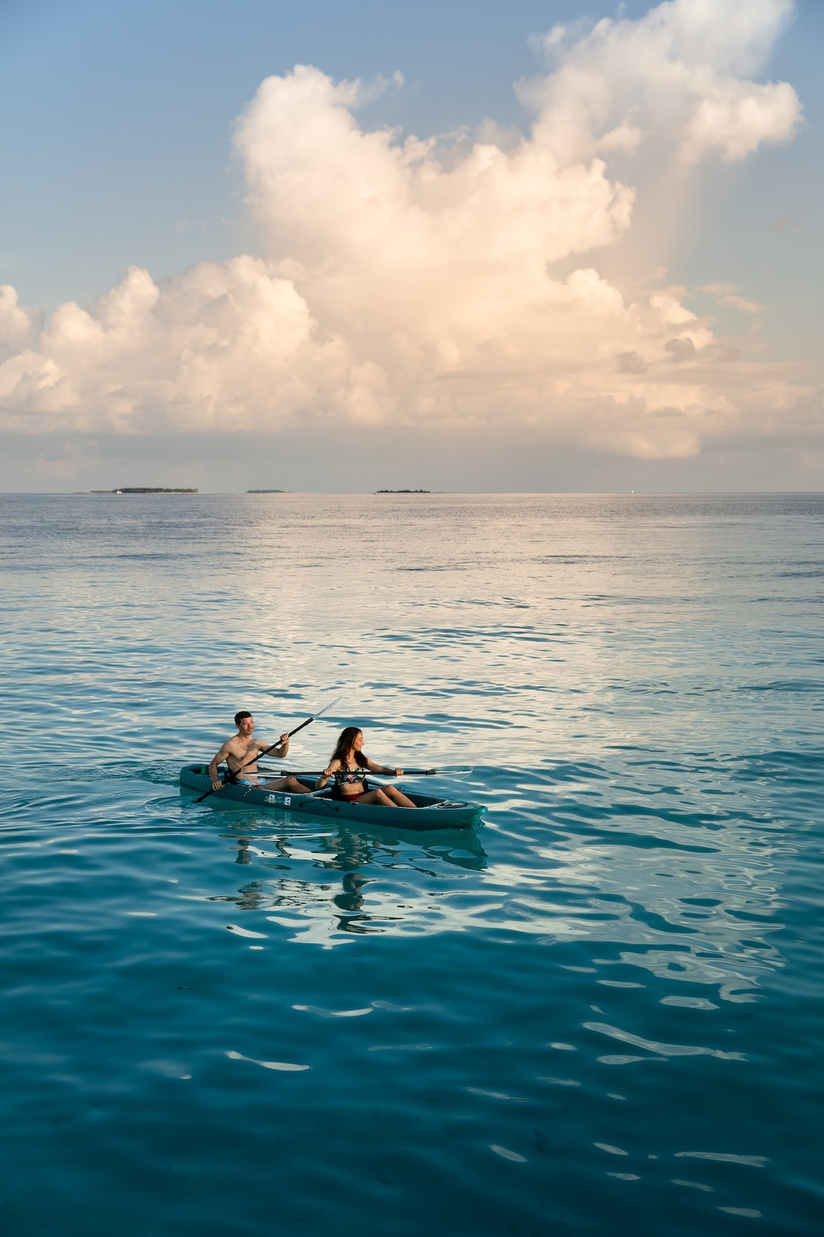 Kayaking at Milaidhoo Maldives