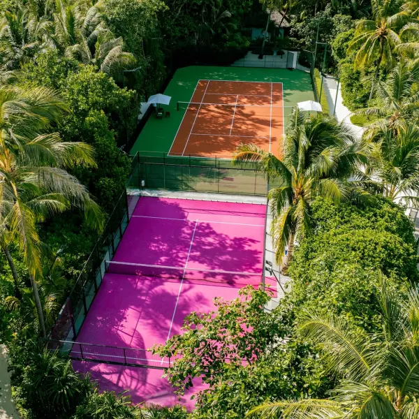 Tennis & Padel Court at Finolhu Baa Atoll Maldives