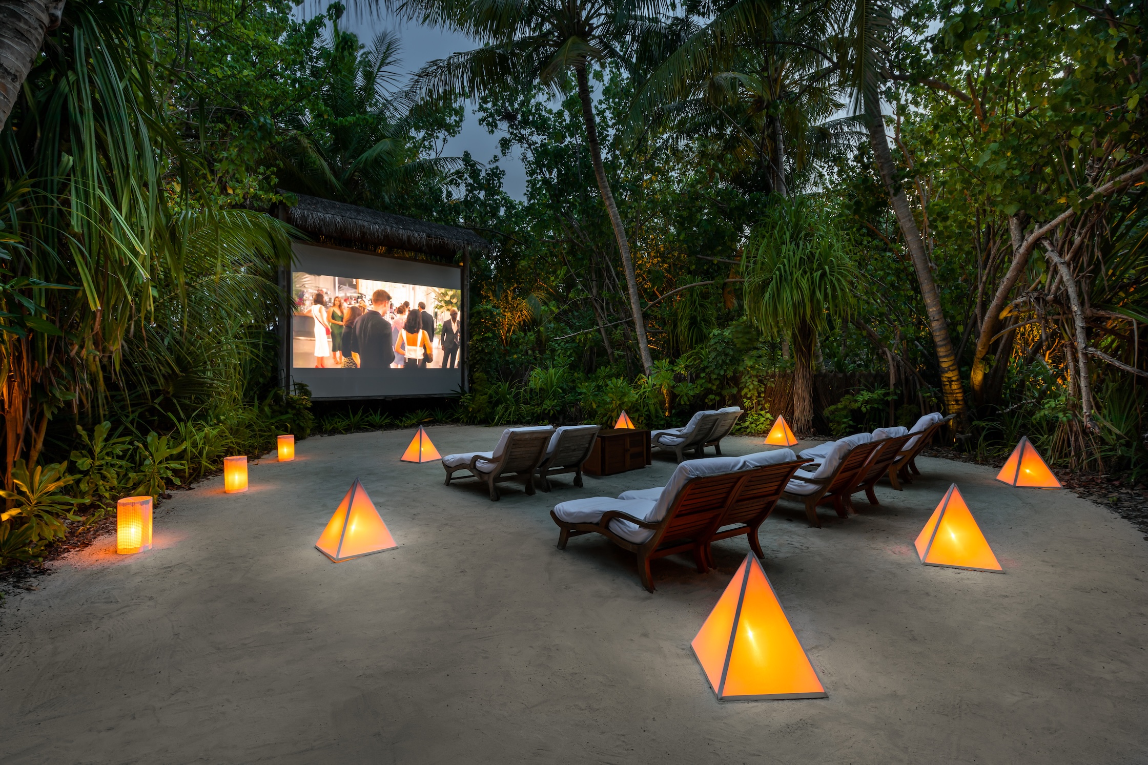 Jungle Cinema at Gili Lankanfushi