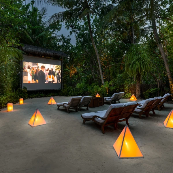 Jungle Cinema at Gili Lankanfushi