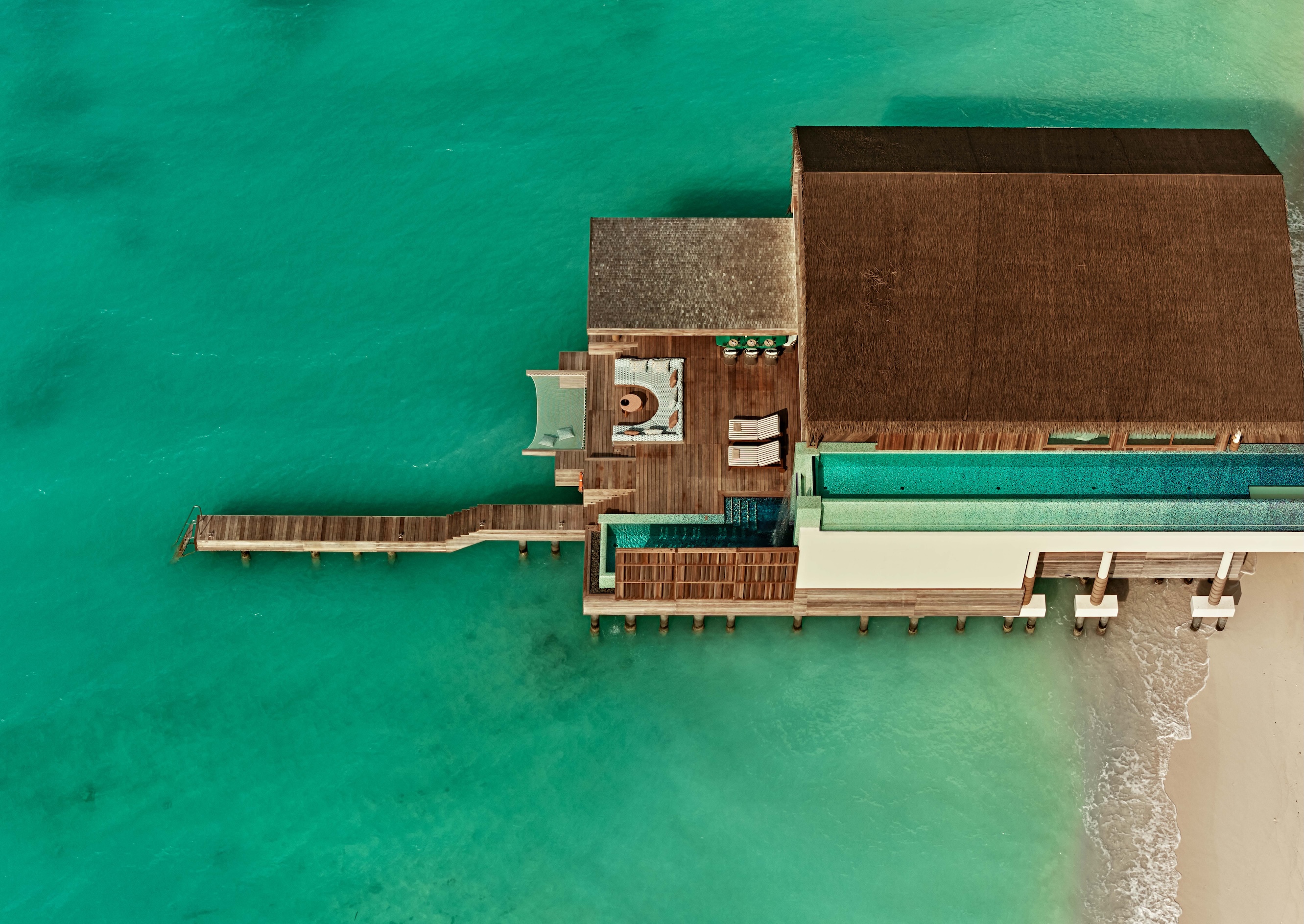 HERE - Overwater Private Jetty + Terrace