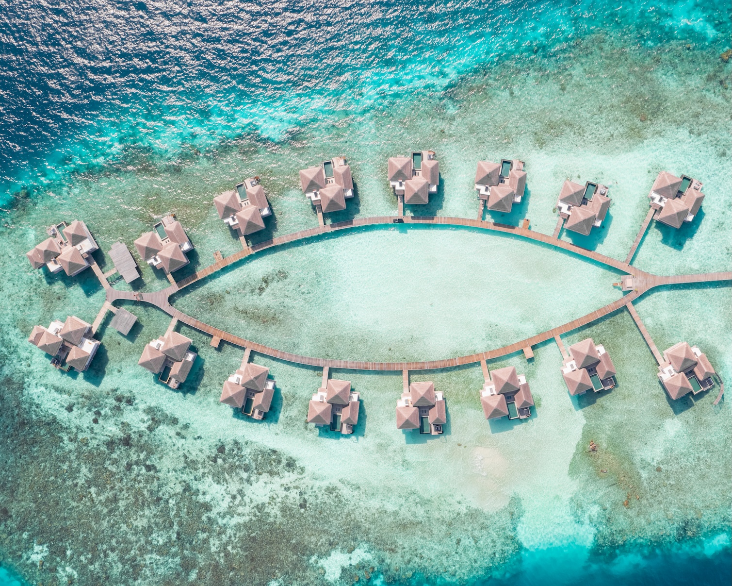 Halcyon Maldives - Aerial 