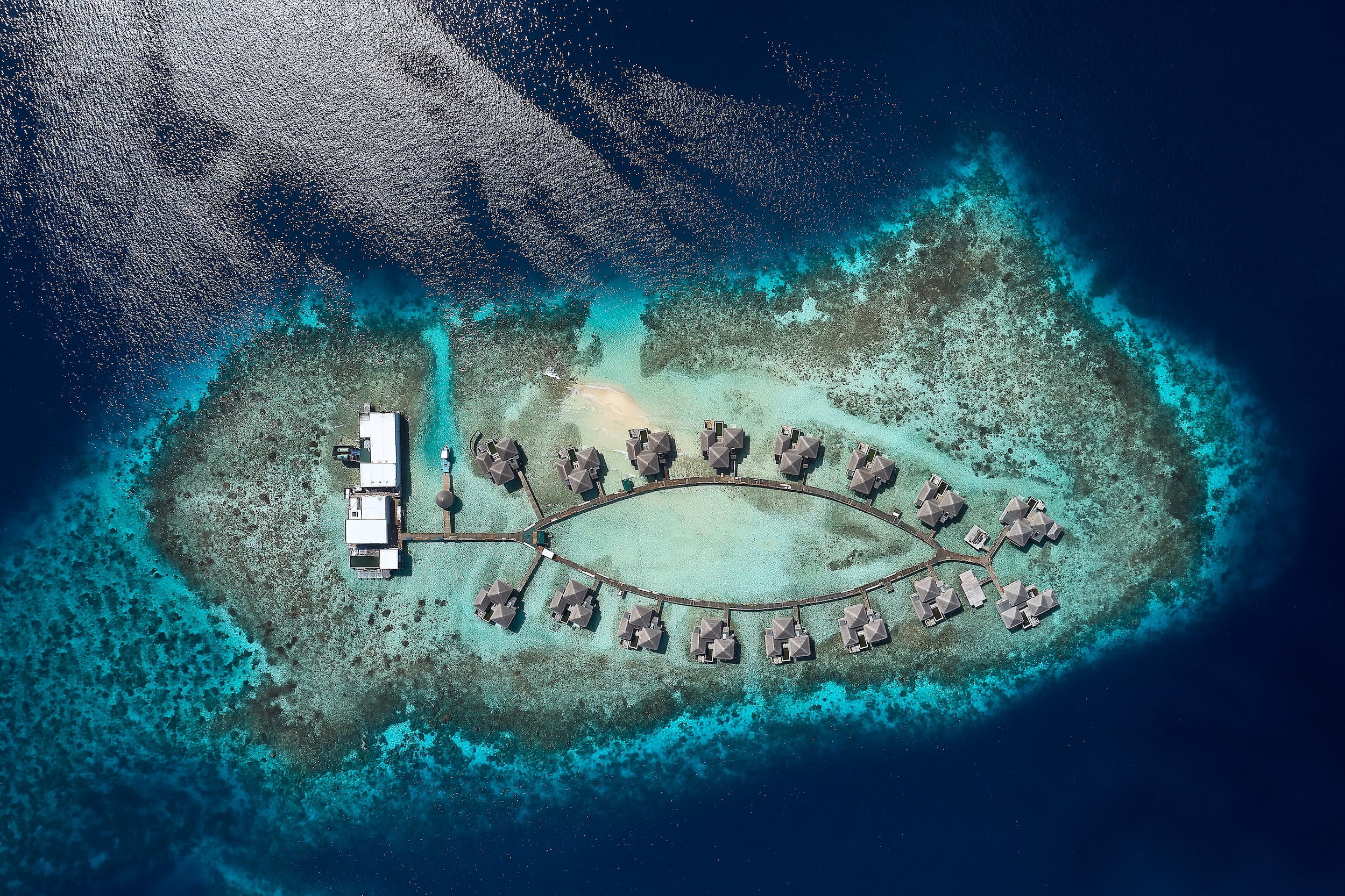 Halcyon Maldives - Aerial 
