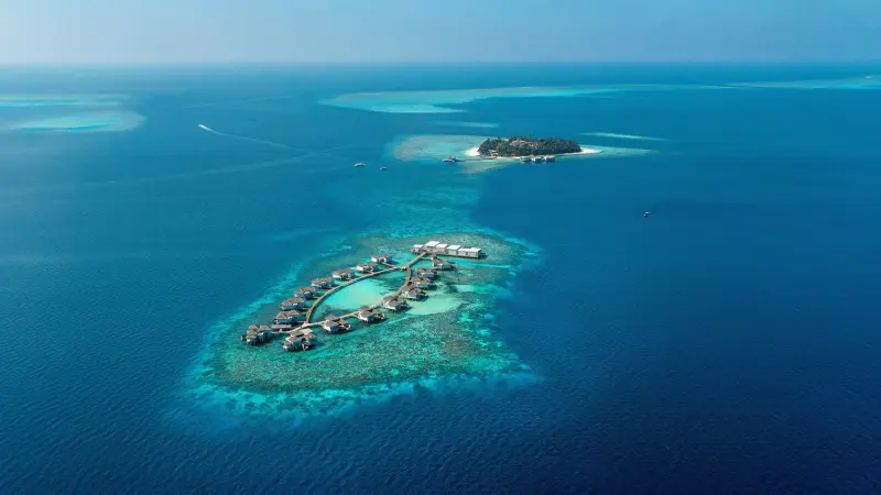 Halcyon Maldives - Aerial