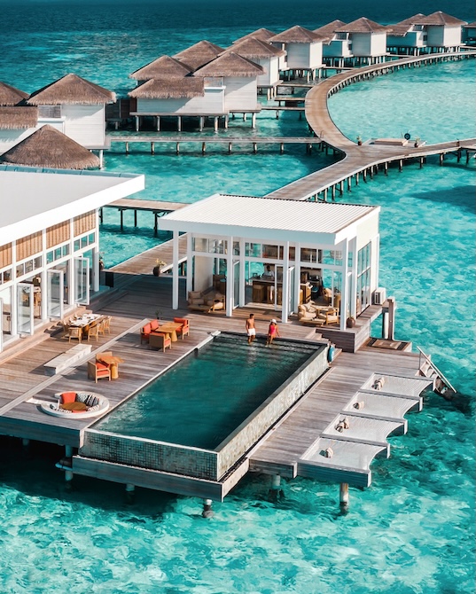 Halcyon Maldives - Aerial View
