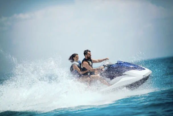 Jet Ski at Outrigger Maafushivaru Maldives