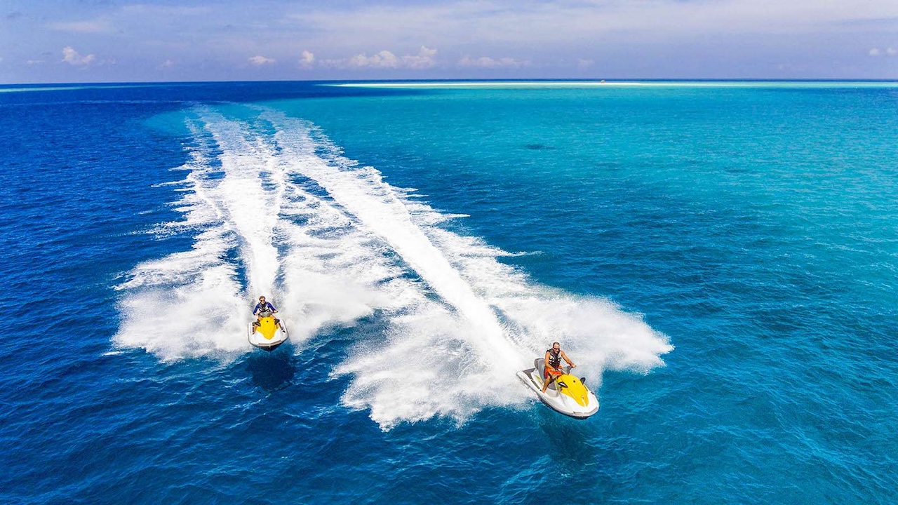 Jetski Experience at Kudadoo Private Island Maldives
