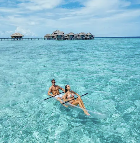Kayaking at Vakkaru Maldives