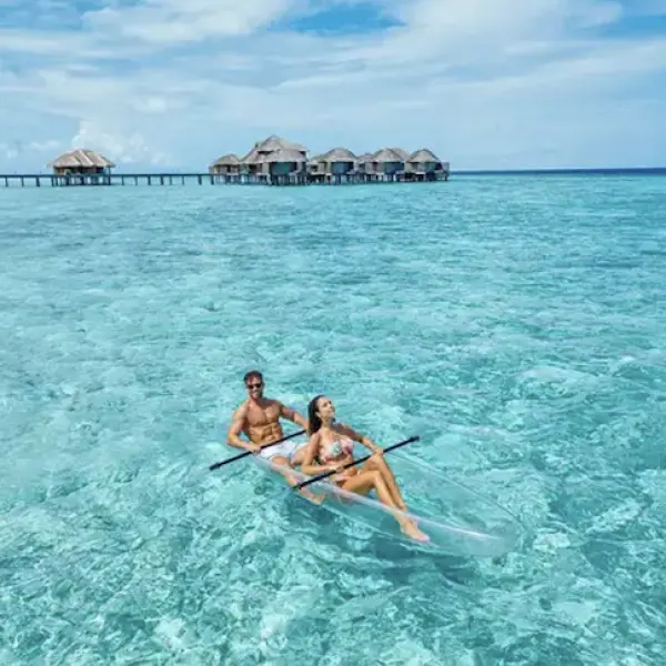 Kayaking at Vakkaru Maldives