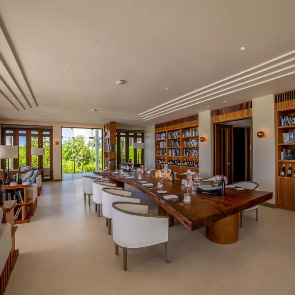 Library at Kuda Villingili Resort Maldives