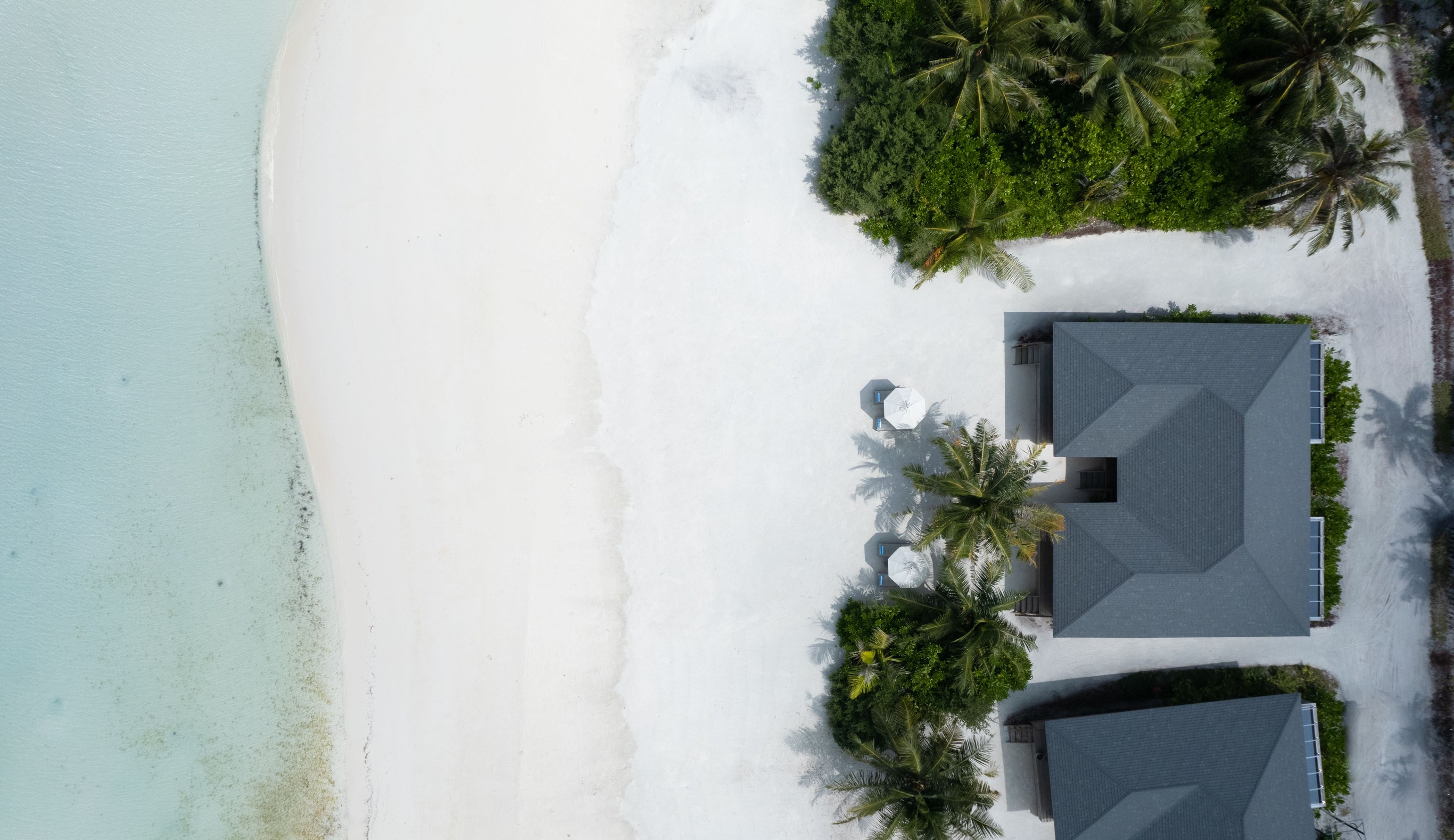 Mabin Two Bedroom Villa - Aerial View - Jawakara Islands Maldives