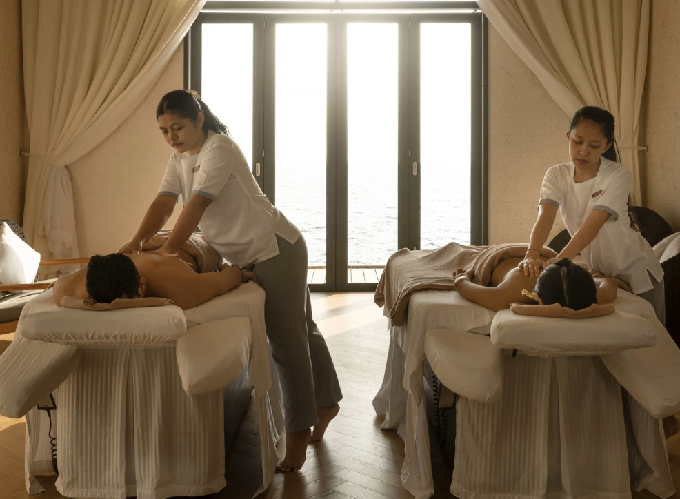 Navasana Spa at Outrigger Maafushivaru Maldives