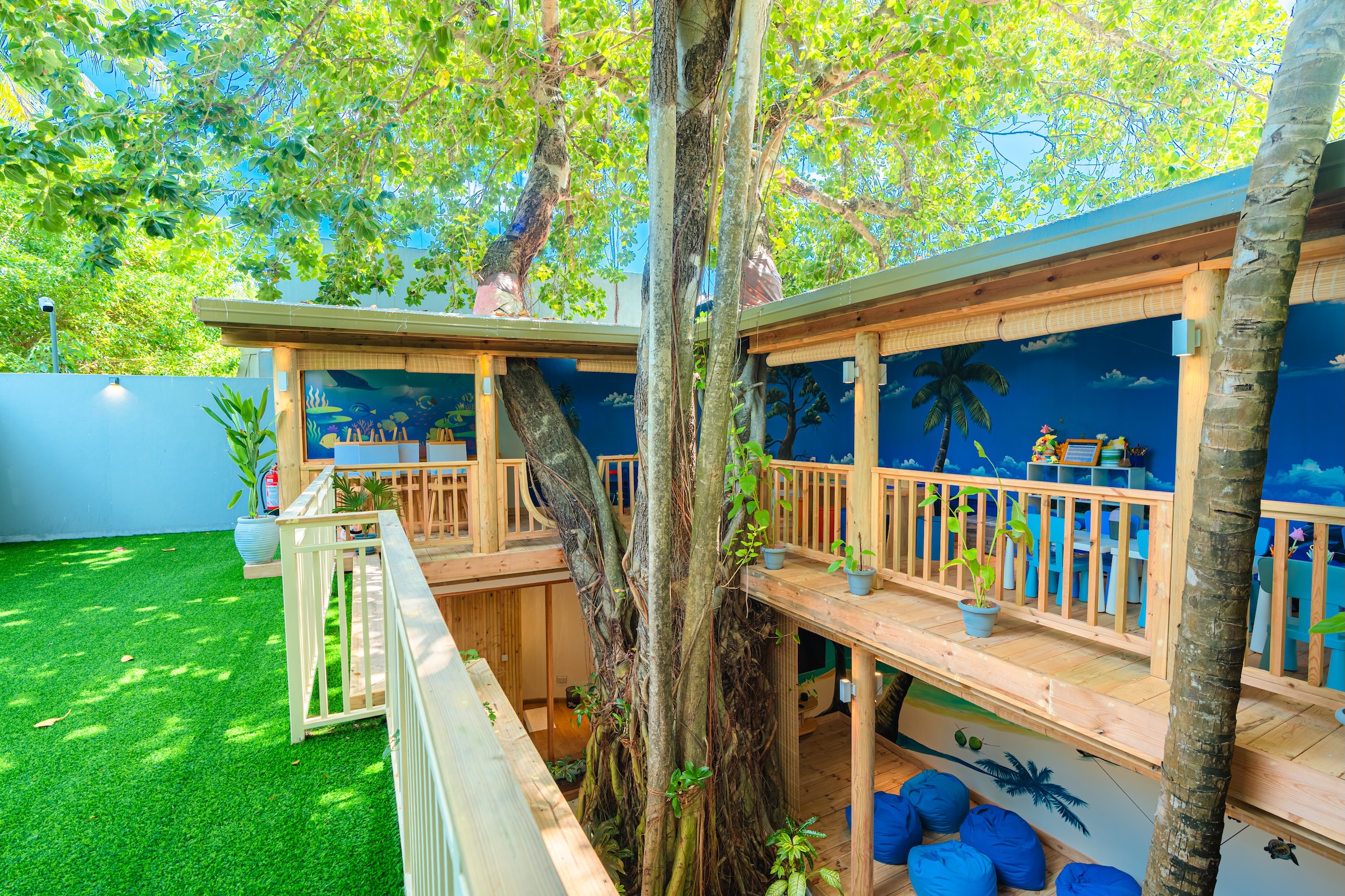 The Tree House Kids Retreat at Outrigger Maafushivaru Maldives