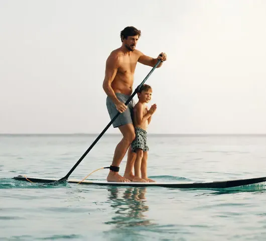 Paddle Boarding at JOALI Maldives