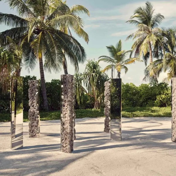 Art Synthesis Monoliths at Patina Maldives