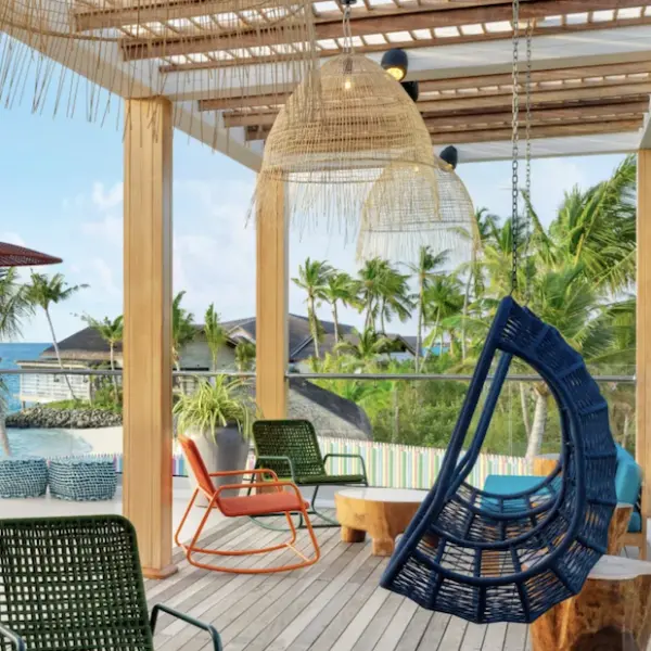 Re:Fuel Rooftop Lounge at Hilton Maldives Amingiri