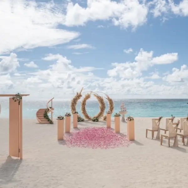 Wedding Setup at St. Regis Maldives