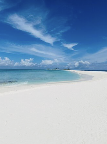 Sandbank at .Here Maldives
