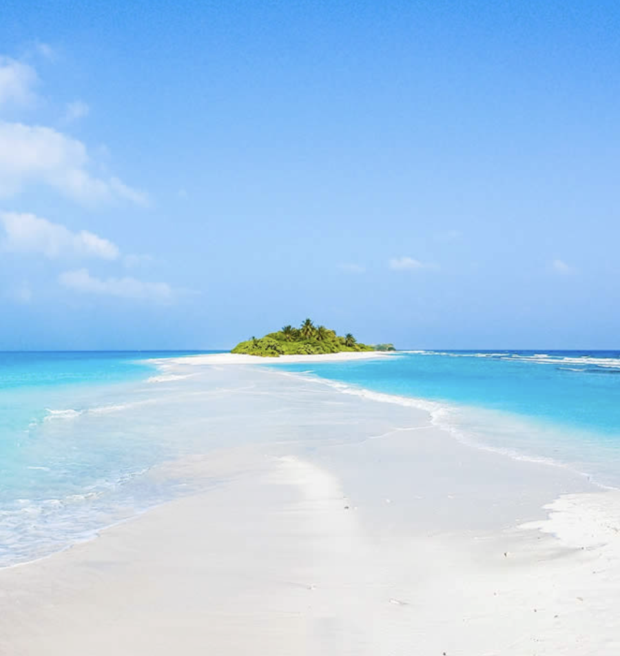 Sandbank at Finolhu Baa Atoll Maldives