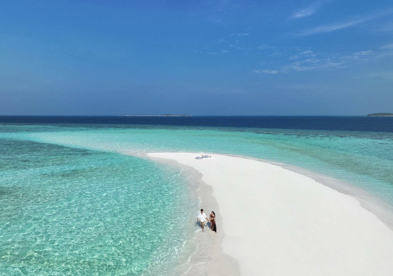 Sandbank at Emerald Faarufushi Maldives