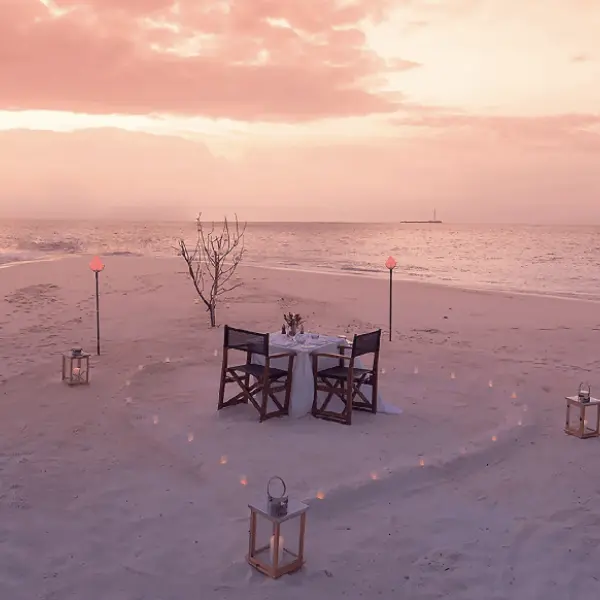 Sandbank at Huvafen Fushi Maldives