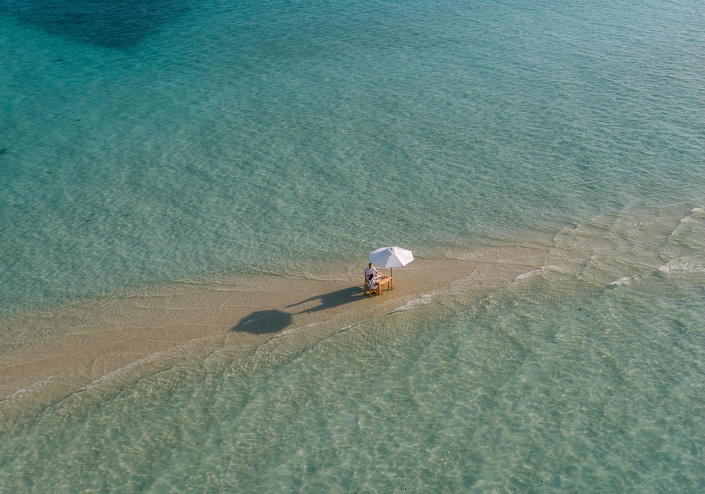 Sandbank Experience at Soneva Jani
