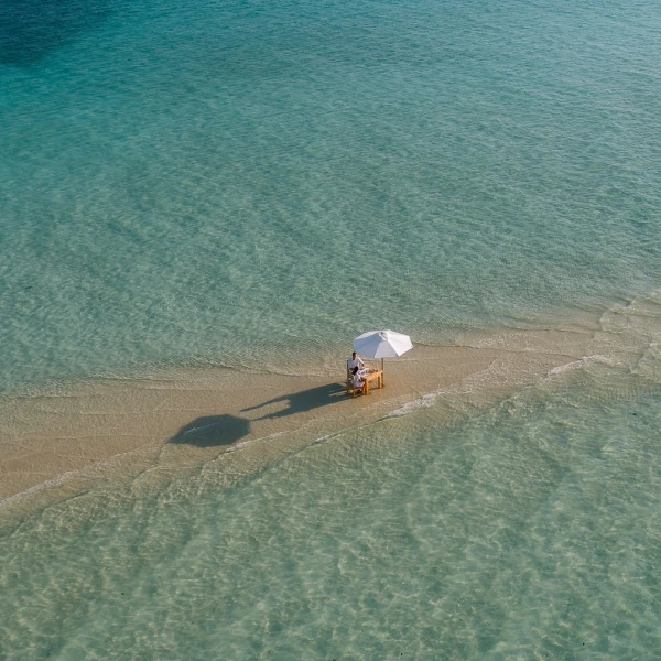Sandbank Experience at Soneva Jani