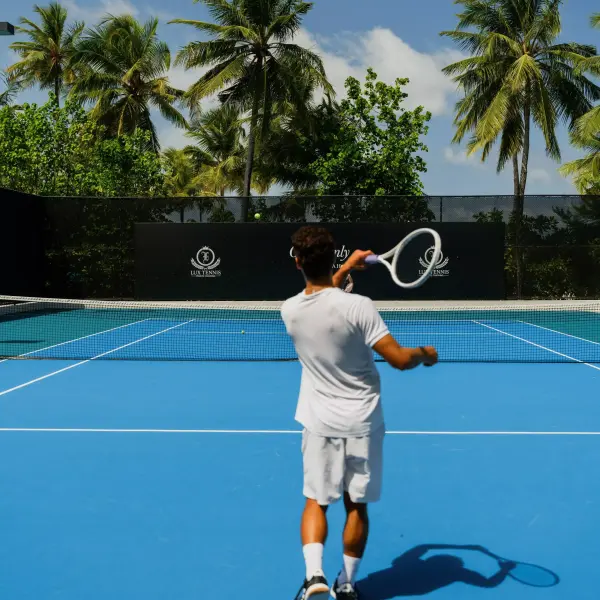 Tennis Court at One & Only Reethi Rah