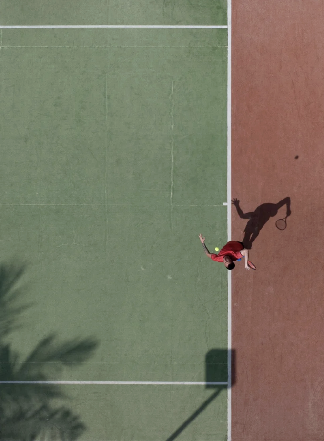 Tennis Court at Six Senses Kanuhura