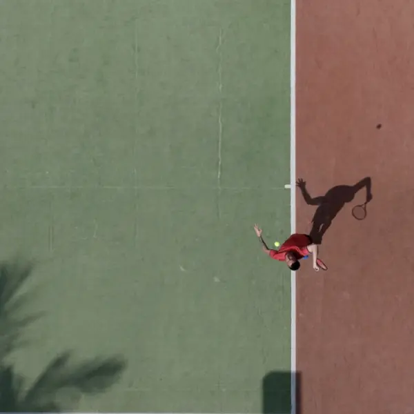 Tennis Court at Six Senses Kanuhura