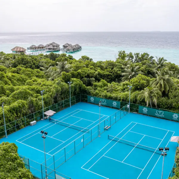 Tennis Court at Vakkaru Maldives