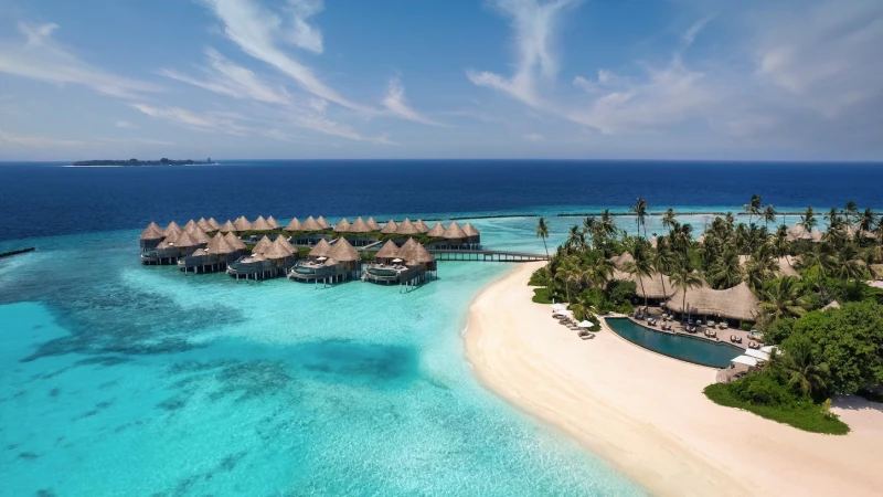 The Nautilus Aerial View of Naiboli Pool Bar and Ocean Houses and Residences