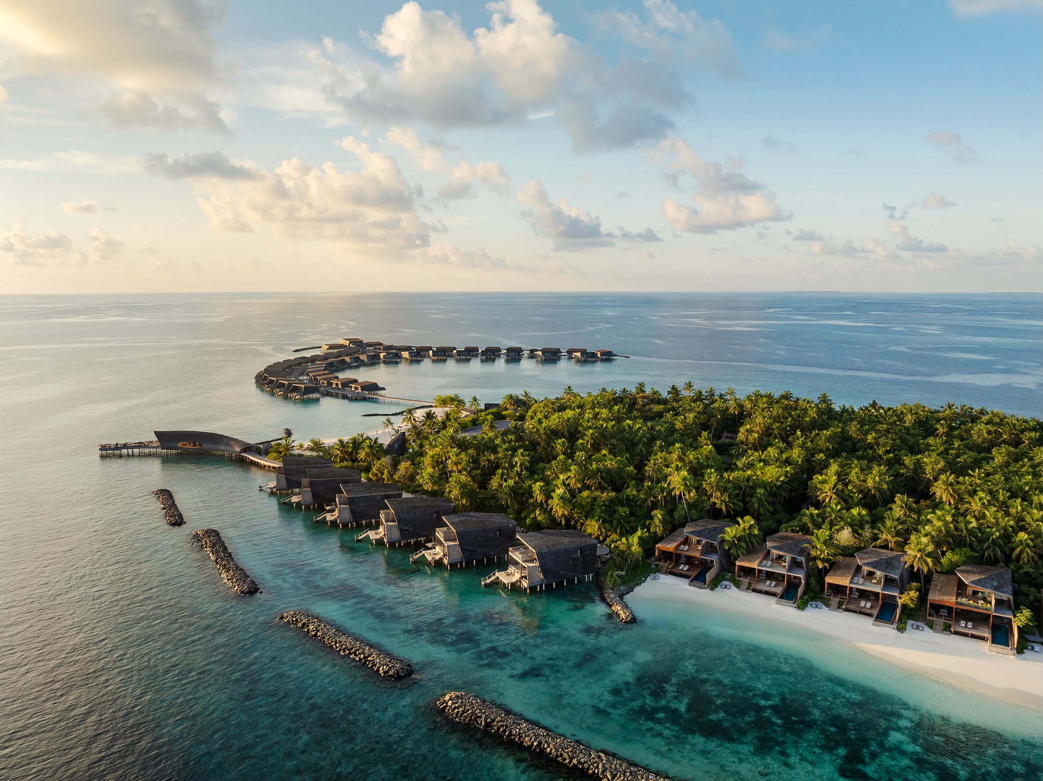 The St. Regis Maldives Vommuli - Aerial View