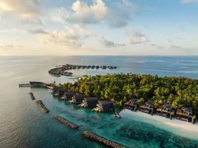 The St. Regis Maldives Vommuli - Aerial View
