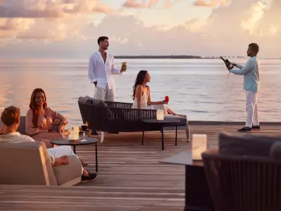 The St. Regis Maldives Vommuli - Champagne Sabering