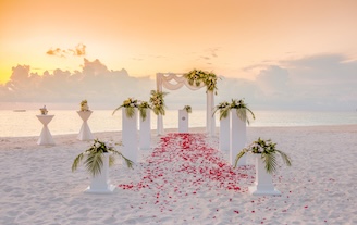 Wedding Ceremony at Vakkaru Maldives