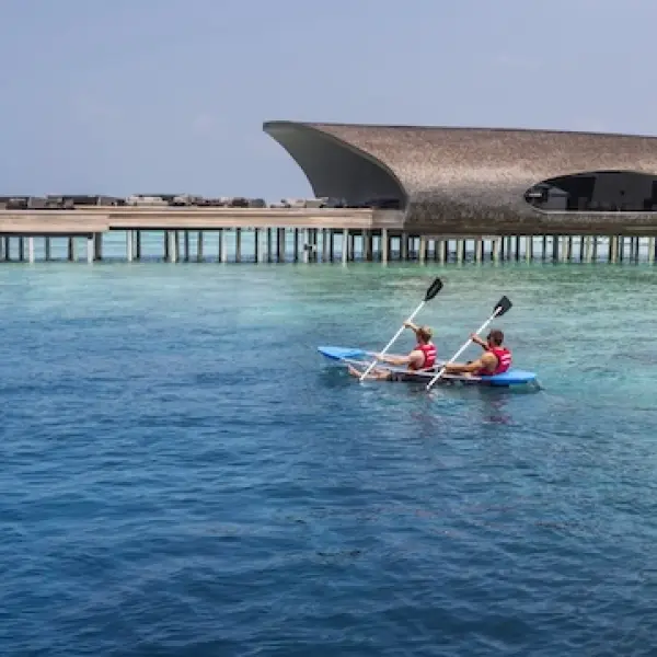 Glass Kayaks at St. Regis Maldives